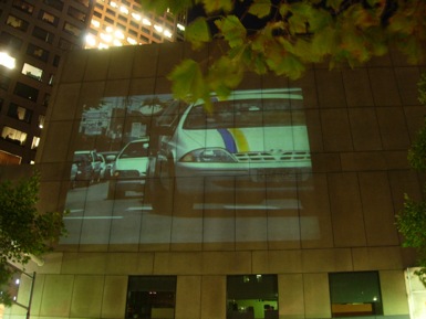 Video Building Projection